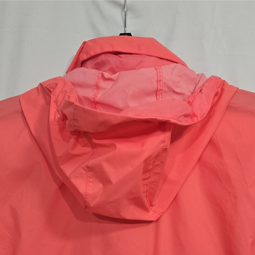 Columbia Women’s XXL Peach Hooded Full Zip Pockets Windbreaker Jacket - Picture 9 of 13